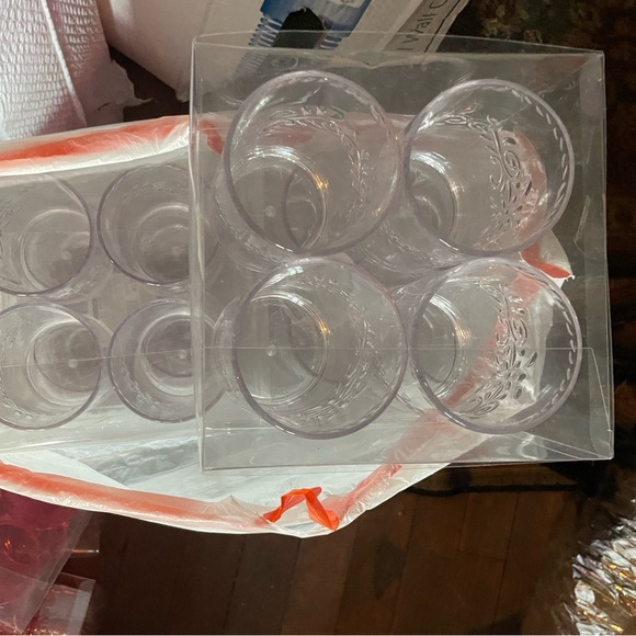 10 BRAND NEW SUMMER CLEAR BPA FREE TUMBLERS SETS OF 4 - Picture 6 of 11